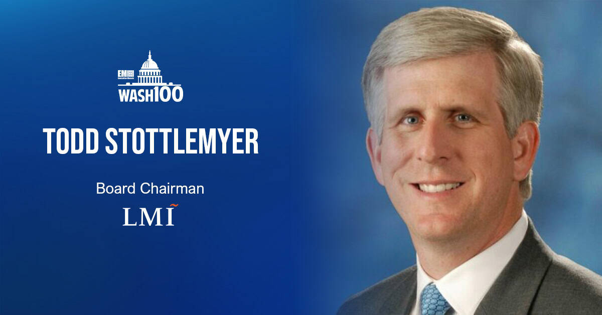 Todd Stottlemyer, Board Chairman of LMI, Inducted Into 2019 Wash100 for Leading LMI's Health IT Initiative amp; Helping to Secure Major Contracts