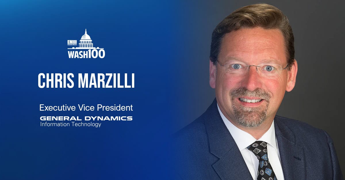 Chris Marzilli, General Dynamics EVP, Named to 2019 Wash100 for Leading Efforts to Build Mission Systems, Earn Several Major Contracts