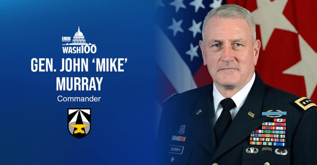 John 'Mike' Murray, Army Futures Command Head, Inducted Into 2019 Wash100 for Leadership in Service Modernization Efforts