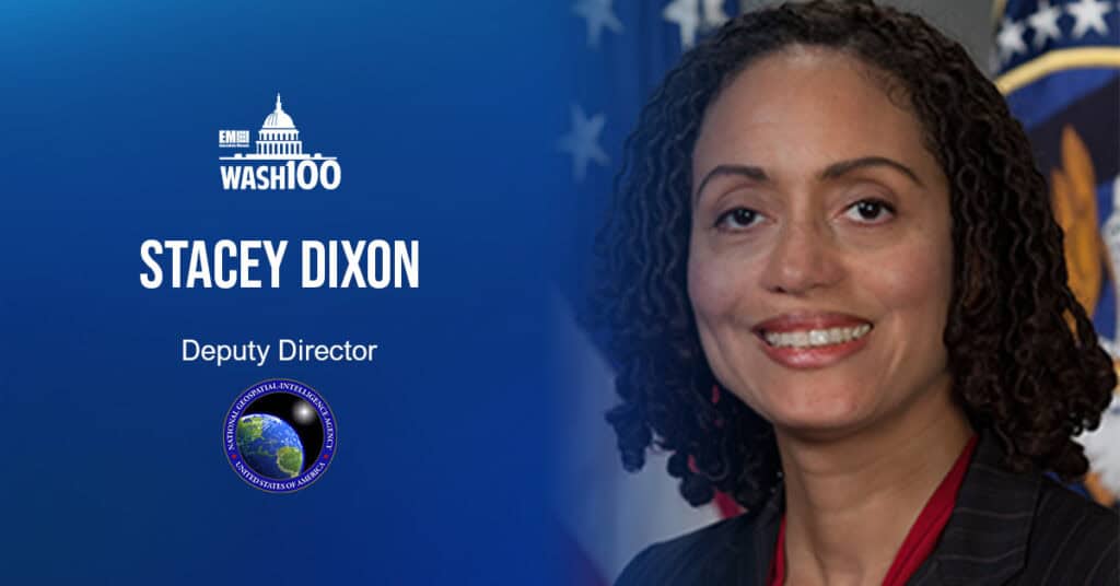 NGA Deputy Director Stacey Dixon Receives Second Consecutive Wash100 Award; Executive Mosaic CEO Jim Garrettson Quoted