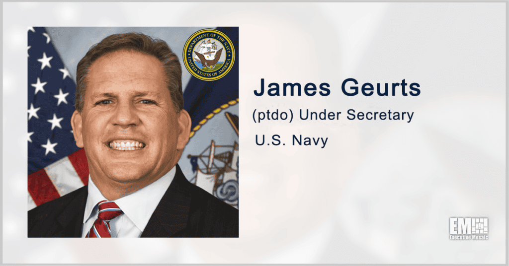In Case You Missed: Potomac Officers Club Hosts 2021 Navy Forum; Featuring James Geurts as Keynote Speaker