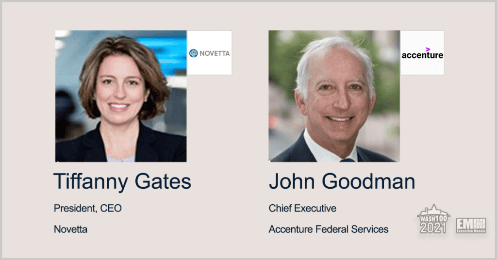 Executive Spotlight: Novetta President, CEO Tiffanny Gates & Accenture Federal Services Chief Executive John Goodman