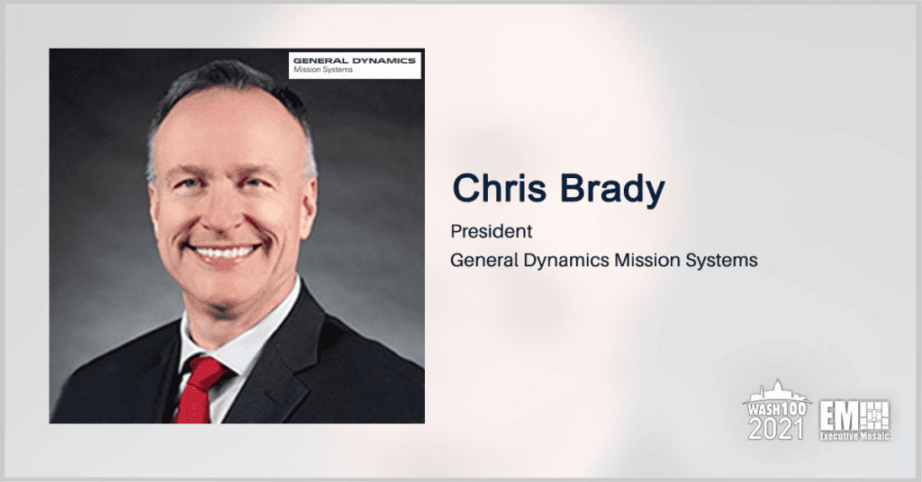 Executive Spotlight: Chris Brady, President of General Dynamics Mission Systems