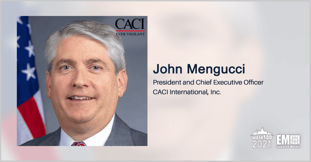 CACI Wins All 10 Pools on GSA ASTRO IDIQ; CEO John Mengucci Quoted