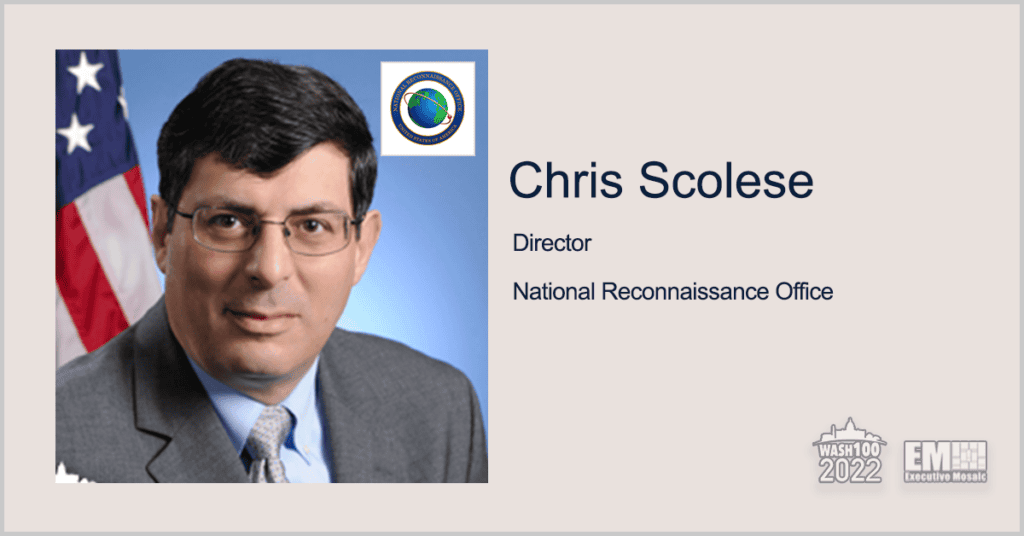 NRO Director Christopher Scolese Gains 3rd Wash100 Recognition
