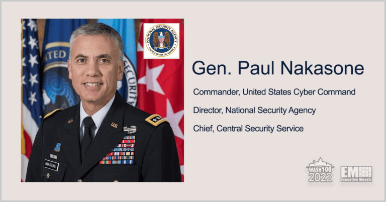 Gen. Paul Nakasone, NSA Director And Cybercom Commander, Awarded 6th ...