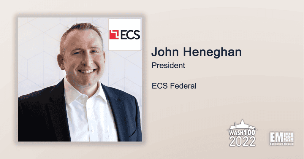 ECS Lands Recompete Contract for USMC M-SHARP Information Technology Services; John Heneghan Quoted
