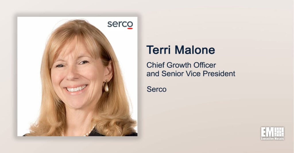 Terri Malone Joins Serco as Chief Growth Officer; Chairman Dave Dacquino Quoted