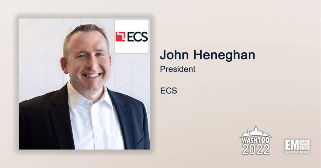 Executive Spotlight: ECS President John Heneghan