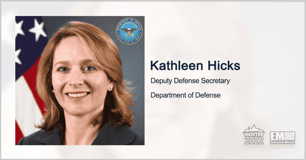 Kathleen Hicks Highlights Importance of Creating Opportunities for Small Businesses