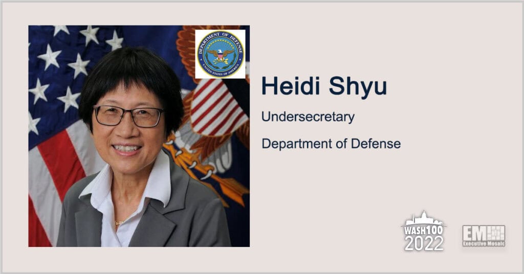 Pentagon Announces Industry Engagement Day for Rapid Defense Experimentation Reserve Program; Heidi Shyu Quoted