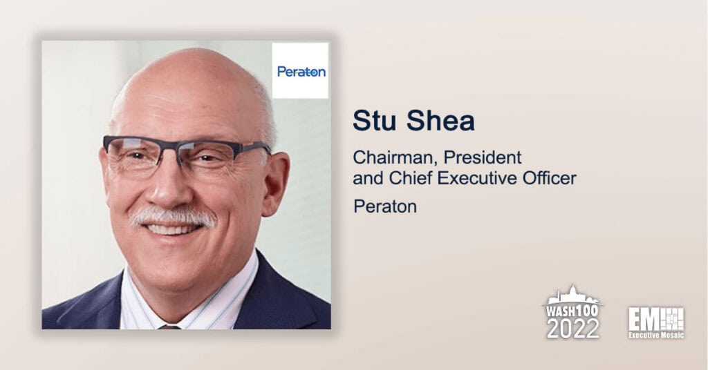 Peraton Secures $850M DOD Intelligence Systems Contract; Stu Shea Quoted