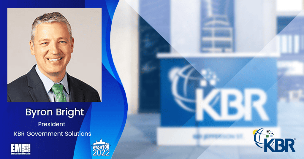 KBR-NASK JV Lands $4B NASIC Contract for R&D, Technical Intelligence Production; Byron Bright Quoted