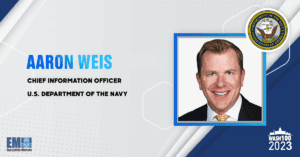 Aaron Weis, Department of the Navy CIO, Named to 2023 Wash100 for Information Superiority Vision Planning Leadership
