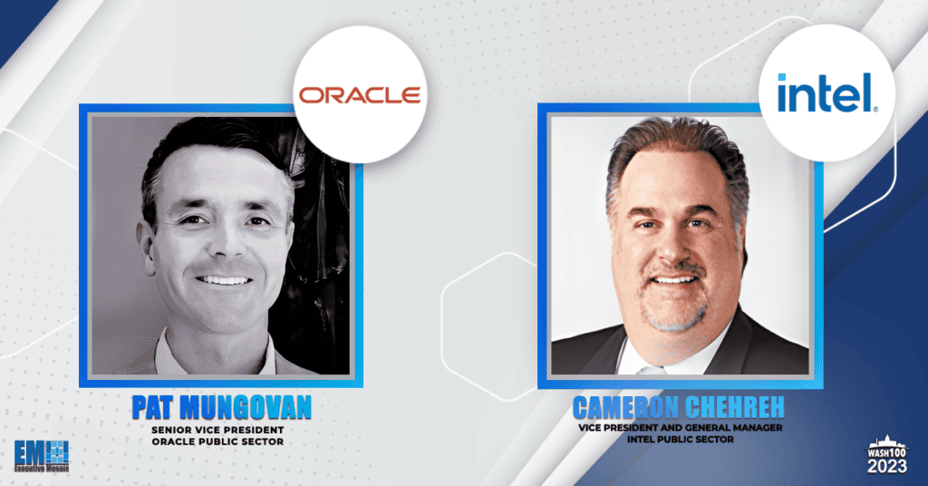 Key Technology Leaders Pat Mungovan and Cameron Chehreh Spotlighted in Recognition of 2023 Wash100 Award Wins