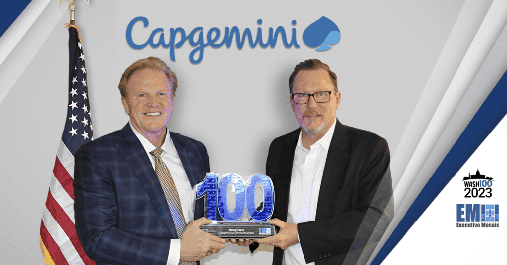 Doug Lane Presented With 2023 Wash100 Award