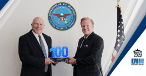 NASA Deputy Administrator Pamela Melroy Accepts 2023 Wash100 Award from Executive Mosaic CEO Jim Garrettson