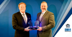 NASA Deputy Administrator Pamela Melroy Accepts 2023 Wash100 Award from Executive Mosaic CEO Jim Garrettson