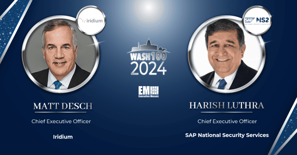 2 Industry-Leading CEOs Win 2024 Wash100 Award