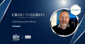 Strong Business Growth Powers Unanet CEO Craig Halliday to 2nd Wash100 Win