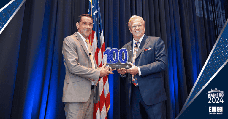 Army CIO Leonel Garciga Receives 2024 Wash100 Award At Potomac Officers ...