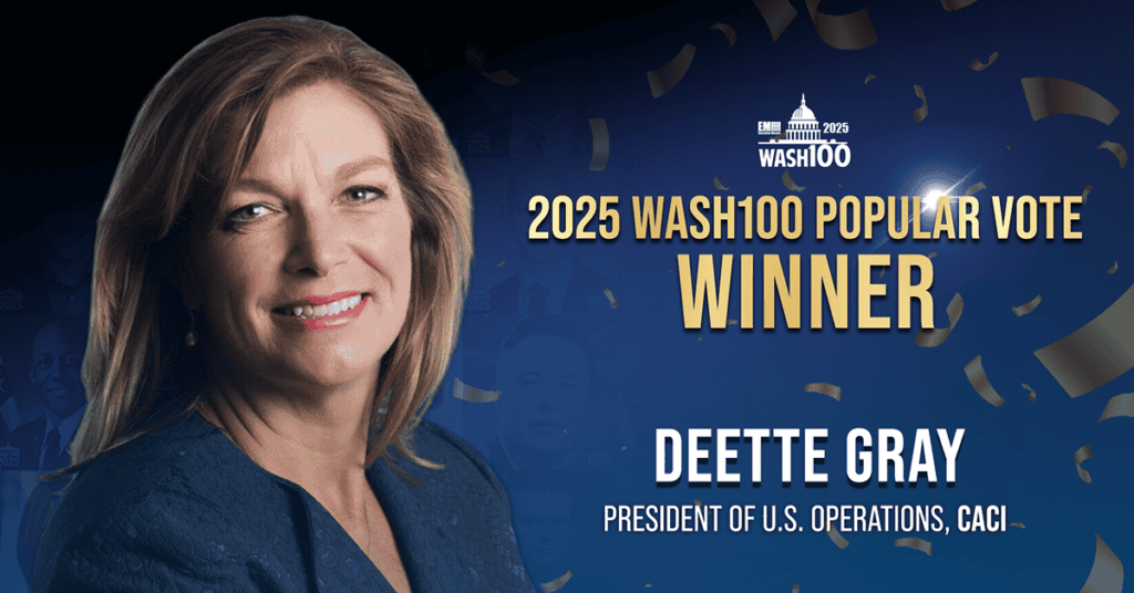 DeEtte Gray of CACI, 2025 Wash100 Popular Vote winner