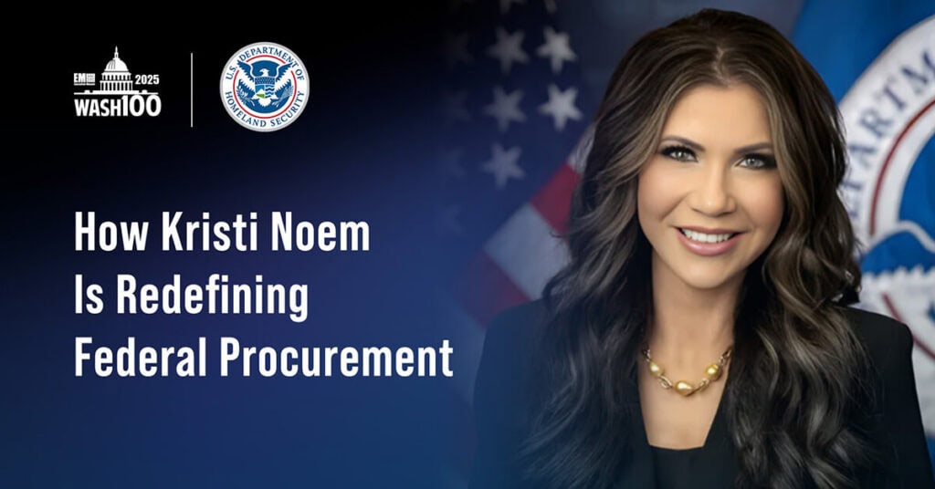 Kristi Noem. The Homeland Security Secretary. Check out her keynote address at the 2025 Homeland Security Summit on Nov. 12