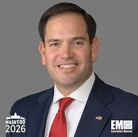 Secretary of State Marco Rubio Wins 2026 Wash100 Award