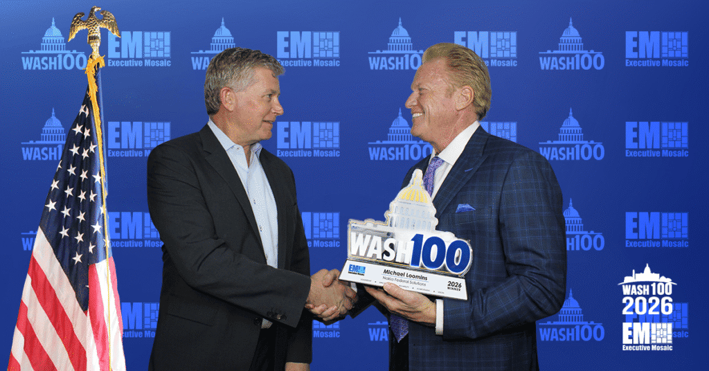 Nokia Federal Solutions CEO Mike Loomis Receives Second Wash100 Award