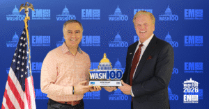 AV CEO Wahid Nawabi Accepts 2026 Wash100 Award