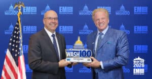 SMX CEO Peter LaMontagne Accepts 2026 Wash100 Award