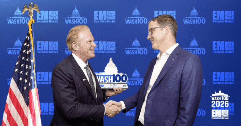 LMI CEO Josh Wilson Accepts 2026 Wash100 Award