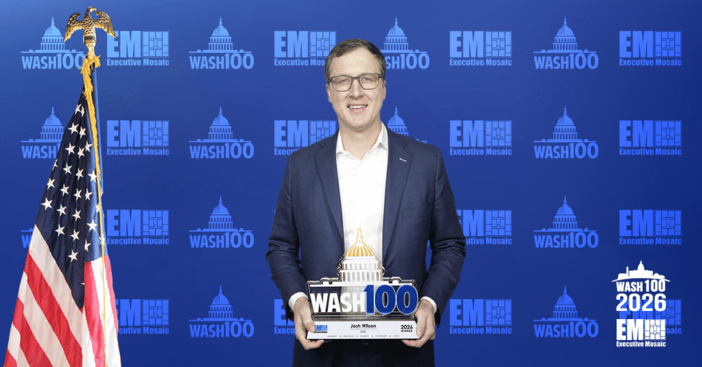LMI CEO with the 2026 Wash100 Award