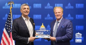 Phil Carrai of Kratos Accepts 2026 Wash100 Award