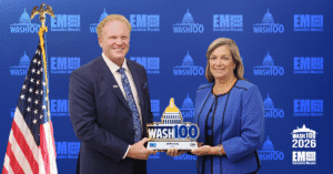 CACI’s DeEtte Gray Accepts 2026 Wash100 Award