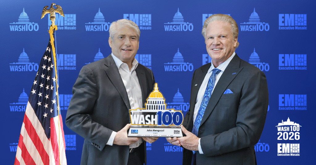 CACI CEO John Mengucci Receives Seventh Wash100 Award