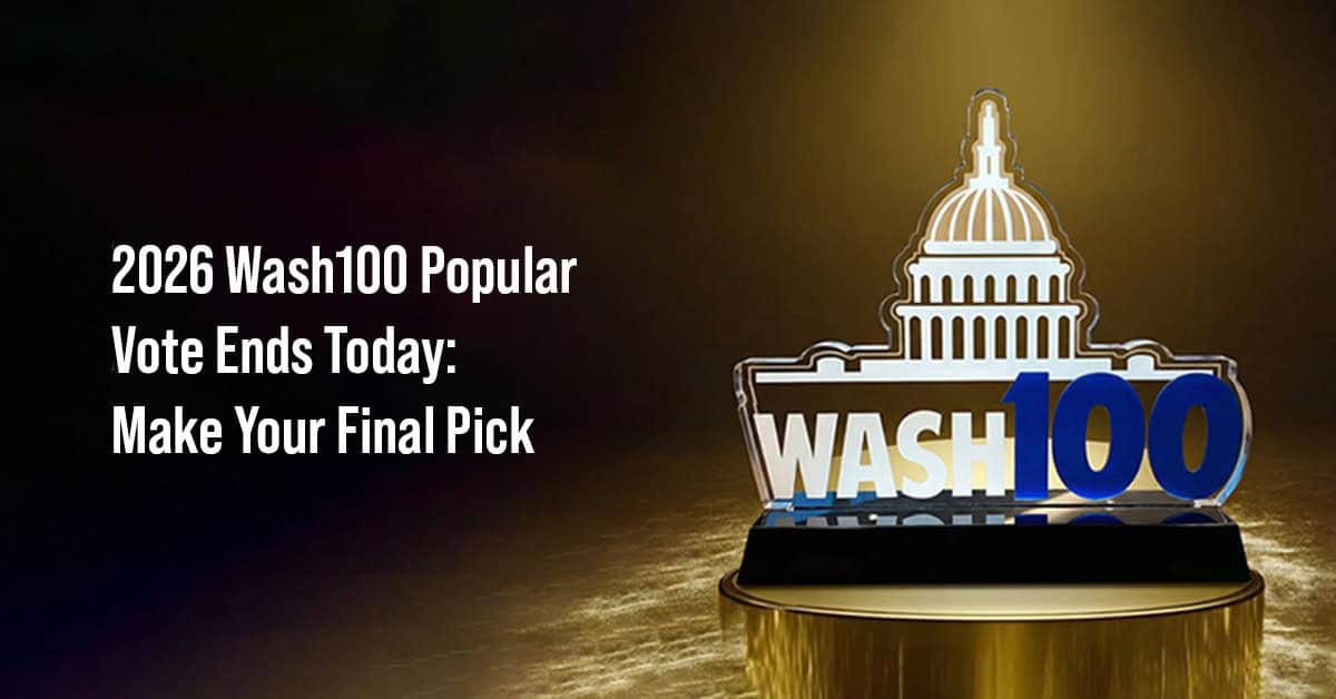 2026 Wash100 Popular Vote Ends: Make Final Pick