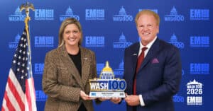 Lockheed Martin CIO Maria Demaree Accepts 2026 Wash100 Award