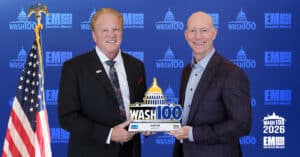 MANTECH CEO Matt Tait Accepts 2026 Wash100 Award