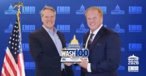 Guidehouse CEO Scott McIntyre Accepts 2026 Wash100 Award