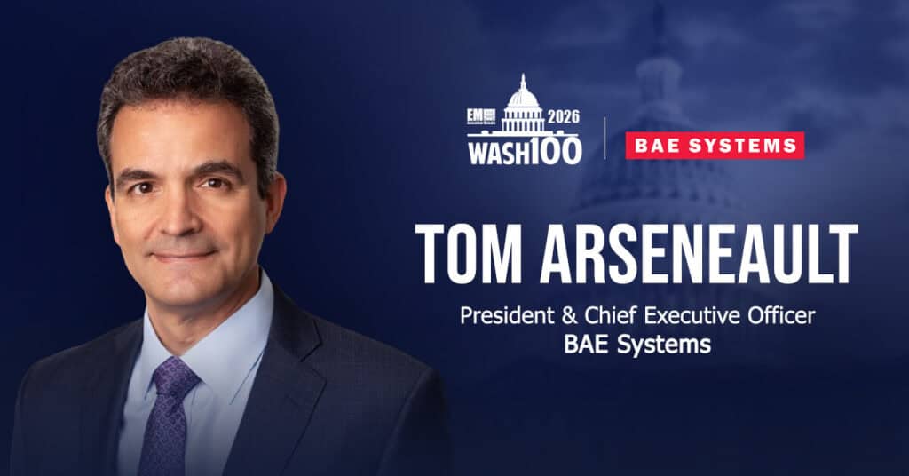 Tom Arseneault BAE Systems 2026 Wash100