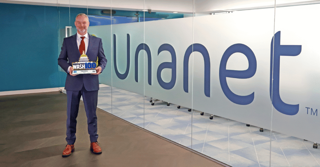 2026 Wash100 Visit_Craig Halliday_Unanet Craig Halliday. The Unanet CEO received the 2026 Wash100 Award for driving AI-powered innovation and GovCon tech growth.