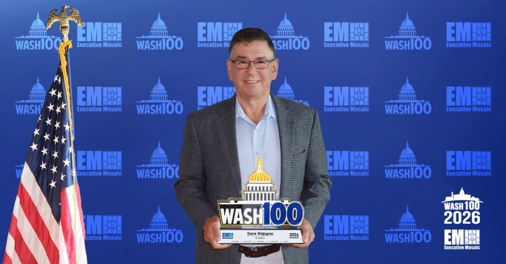 2026 Wash100 Visit_David Wajsgras Single David Wajsgras. The Everfox chairman and CEO received the 2026 Wash100 Award for advancing secure satcom and cybersecurity capabilities.