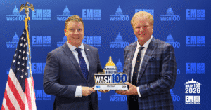 PTS President Jake Frazer Receives First Wash100 Award