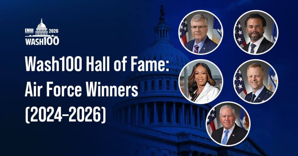 Wash100 Hall of Fame: Air Force Winners (2024–2026) Wash100 Hall of Fame: Air Force Winners (2024–2026)