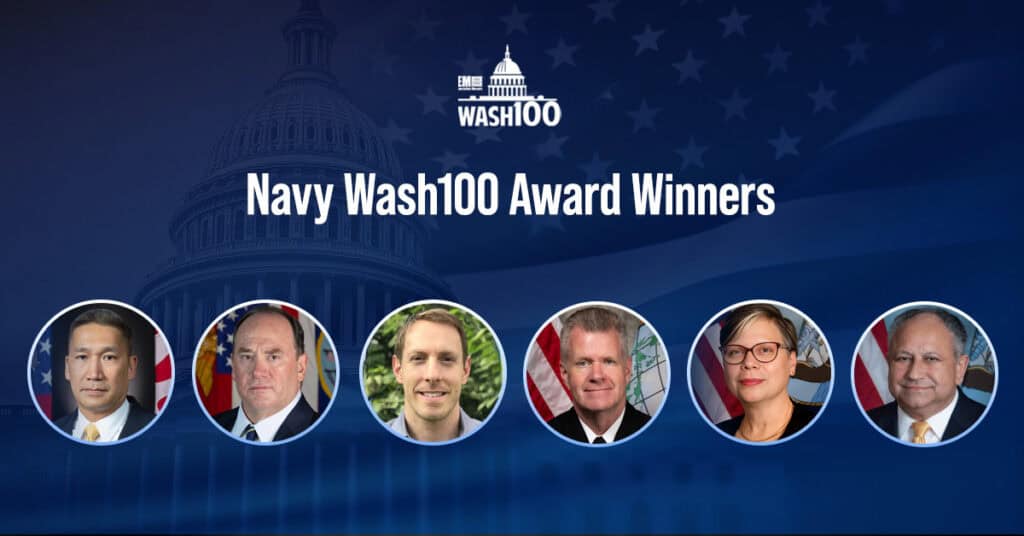 Navy Leaders Earn Wash100 Recognition Across 2024–2026 Navy Leaders Earn Wash100 Recognition Across 2024–2026