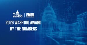 2026 Wash100 Award by the Numbers